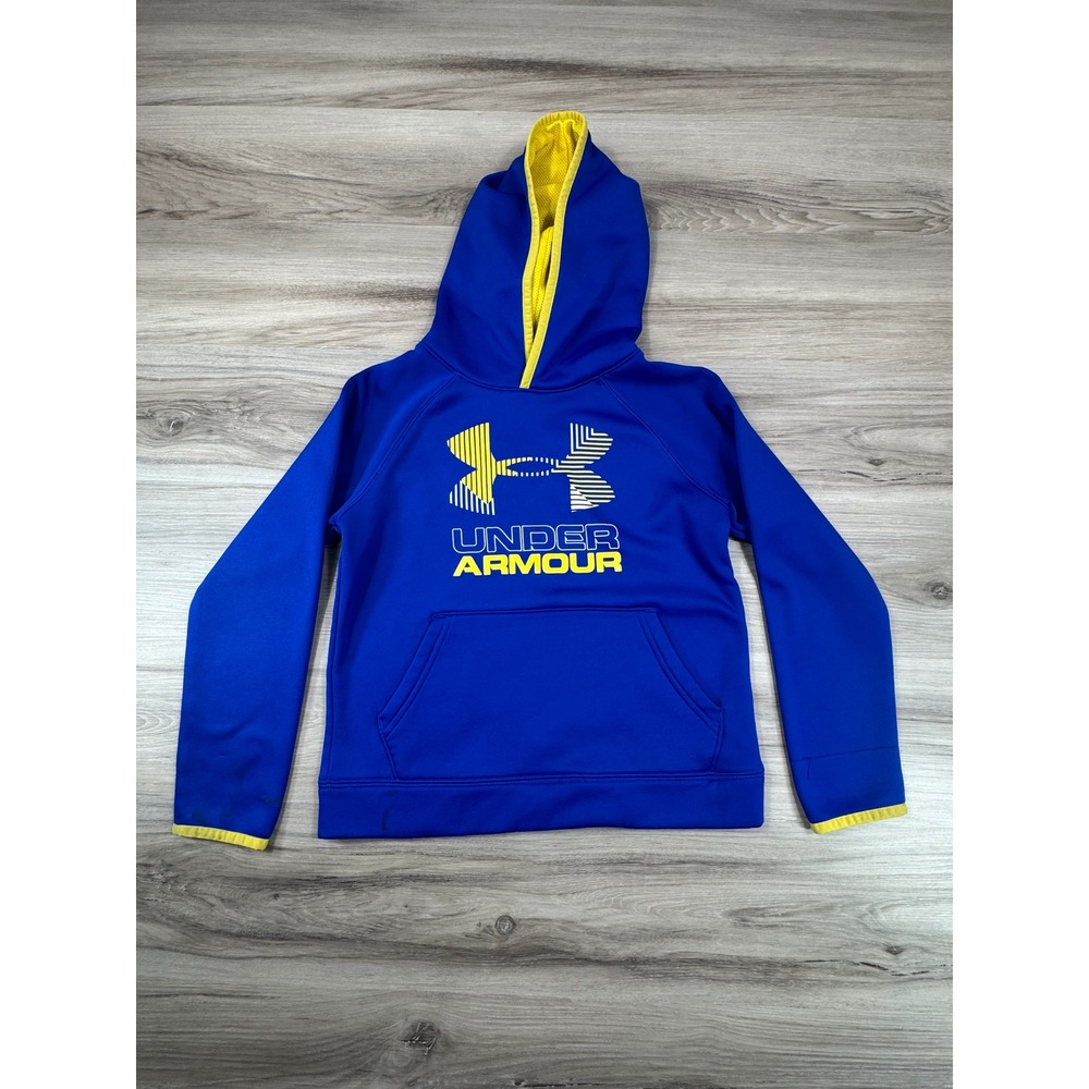 Under Armour Kids‎ Royal Blue ColdGear Hoodie Youth Size YSM